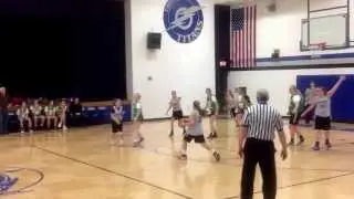 Scotus 8th Grade Girls Rocks Basketball team verses The Twin River Titans (1)