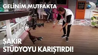 Şakir stüdyoyu karıştırdı! Gelinim Mutfakta 331. Bölüm