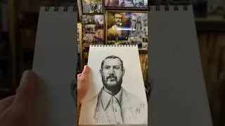 Drawing Qazi Mohammad.. ❤️&zwj;🔥#kurdistan #shorts #drawing #artist #kurdish #art #artvideo