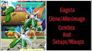 Gogeta Clone/Afterimage Tech!