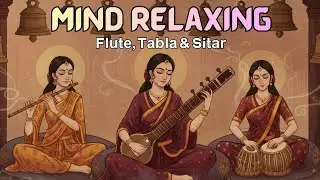 Mind Relaxing Flute Tabla and Sitar Compilation | Hindustani Instrumental Music - Vol 6