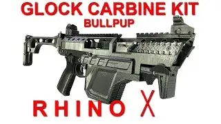 3D Printed Bullpup Glock Carbine Kit 
