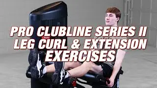 Performing Leg Extensions & Leg Curls on the Body-Solid Pro Clubline Series 2 S2LEC Machine!