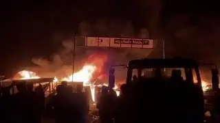 Dozens of Palestinians killed in Israeli airstrike on tent encampment in Rafah, officials say