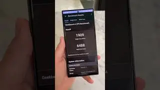 LIGHT PERFORMANCE MODE vs NORMAL on Samsung Galaxy S24 Ultra GEEKBENCH RESULTS. Any difference?🤔