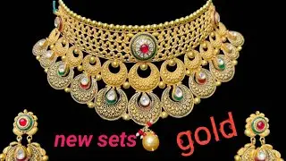 gold bridal sets chik sets