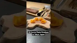 Паста Омакасе из 15 блюд в ресторане Fileja в Токио, Япония | #паста #токийскаякухня #итальянская...