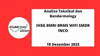 CCS Analisa Teknikal & Bandarmology Saham | IHSG BMRI BRMS WIFI SMDR INCO