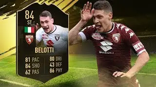 FIFA 19 IF Belotti Review | 84 Inform Andrea Belotti Player Review | Fifa 19 Ultimate Team