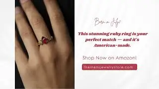 Ruby Radiance: July Birthstone Black Hills Gold Marquise Wrap Ring &ndash; A Timeless Gift of Love