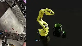 LeRobot Leader Arm Teleoperation with Isaac Lab Digital Twin