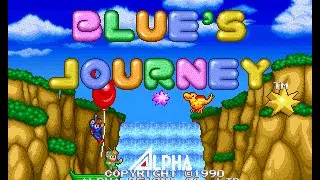 Blue's Journey (09/102 Best MAME games) Alphabetical order