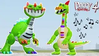 I FOUND NEW UKULESAURUS DINO TOY PIANOSAURUS FAMILY POPPY PLAYTIME 4 In Garry's Mod