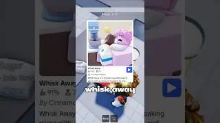 Game name : Whisk Away! #whiskaway #roblox #robloxgames