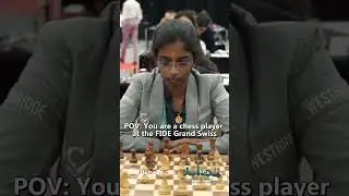 POV: You are a chess player at the FIDE Grand Swiss 👀