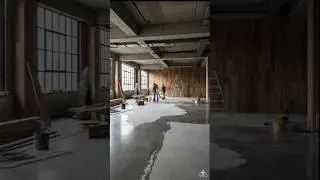 Industrial Space Turned Luxury Home 😍 #InteriorDesign #beforeandafter #transformyourhome #home
