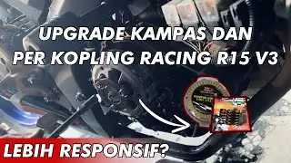 GANTI KAMPAS KOPLING DAN PER KOPLING RACING DI R15 V3 | LEBIH BAGUS GAK⁉️
