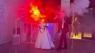 Elevate your wedding with our LED handheld fog gun