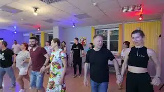 Сальса. Занятия в школе танцев PALLADIUM #salsa #salsaon2 #salsany #socialdance #сальсаньюйорк