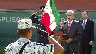 Mexican police revolt against plans to join newly-formed National Guard