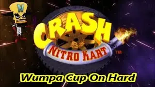 Crash Nitro Kart PS2 Dr.Neo Cortex Racing in Wumpa Cup (Hard) (Road to Nitro-Fueled)