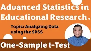 One Sample t-Test - How is it done using SPSS?