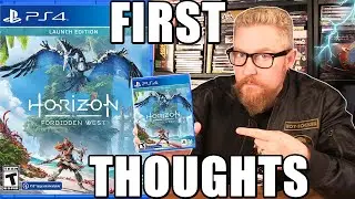 HORIZON FORBIDDEN WEST (Первые мысли) &mdash; Счастливый консольный геймер