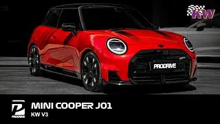 Mini Cooper J01 (EV) x KW V3 Coilover Suspension (Adjustable Struts) from Germany.