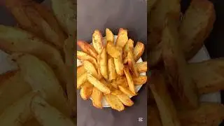 Crispy Country-Style Potatoes in the Air Grill       #PotatoRecipe #CrispyPotatoes #EasySideDish