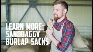 Learn More: Sandbaggy Large Burlap Sacks - Many Applications - Sack Racing, Storing Potatoes