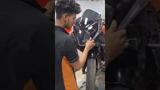 KTM RC 200 🔥💯 Head lite 🧑🏻&zwj;🔧 🪛 💯 #ktmrc200 #minivlog #uchalambakadd  #rc200 #life #shorts