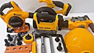 19 min to open the box, satisfied with the electric screwdriver, screw assembly toolbox | Toy review