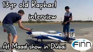 13yr old Raphael at Maad event Dubai 2026