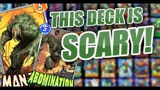 DAY 1 MAN-THING DECK IS SCARY GOOD IN MARVEL SNAP!