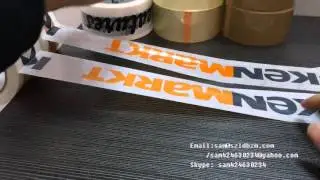 Low noise tape compared with commen tape
