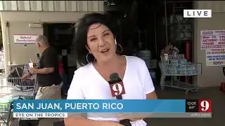 VIDEO: Channel 9's Nancy Alvarez reports live from Puerto Rico as Tropical Storm Dorian nears