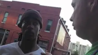 Prophecy on the streets of Memphis, TN with Tom and Ahava.