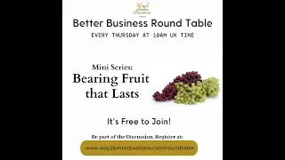 Bearing Fruit that Lasts