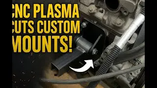 Индивидуальные крепления двигателя с плазменным столом Eastwood CNC | Обновление сборки Willys