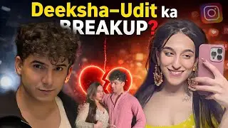 Deeksha gulati break up live || udit rajput noor || @Namastejiofficial 