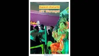 Avighna'25❤️ Best ganesh chaturthi ft Nit warangal #nitwarangal  #nitian #topnit #nitw #avighna