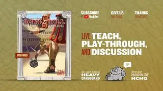 Rome & Roll Gladiators - 2p Teaching & Play-through by Heavy Cardboard