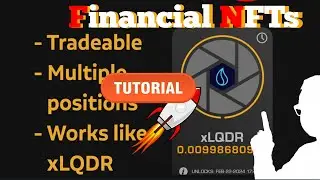 How to mint tradable fNFT Liquid Driver tutorial