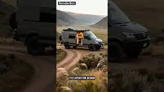 Ultimate VW Crafter 4x4 Expedition Camper Concept 🏔️ #Shorts #VanLife