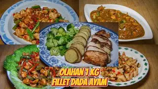 5 Resep Olahan Fillet Dada Ayam 1 KG Part 1