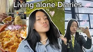 College student Living Alone Diaries🌷 | Aesthetic vlog | Northeast India 🇮🇳 | Indian girl⛅️