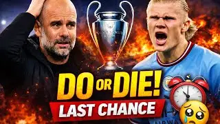 Pep Guardiola Under Pressure: Man City&rsquo;s Biggest UCL Test😱#footballanalysis #matchpreview #viral 