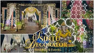 Wedding Decoration Jharkhand Dhanbad ll New Stage Decoration For Marriage By Sintu Decorator
