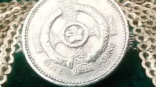 👉 &pound; 1.800👈 Do you Have this World British Queen Elizabeth II 1996 &pound;1 One Pound Celtic Cross