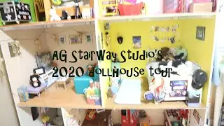 AG Stairway Studio Dollhouse tour 2020